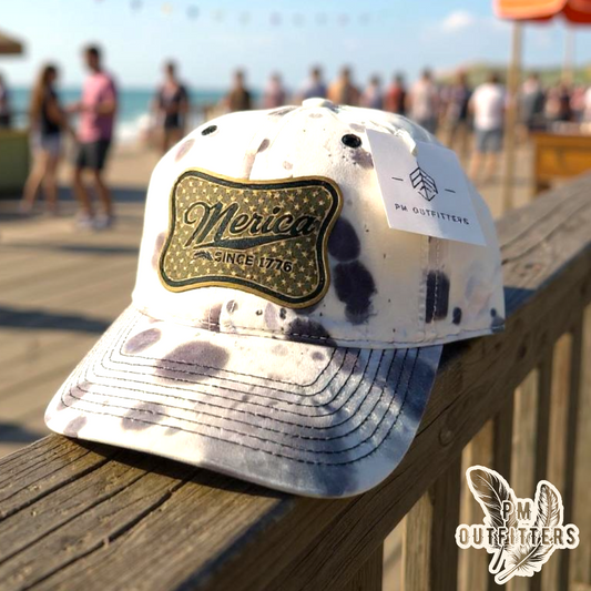 ‘Merica Custom Design Printed Cap