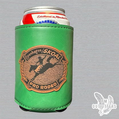 PM Outfitters Custom Laser Engraved Copenhagen/Skoal Pro Rodeo Premium Leatherette Can Koozie