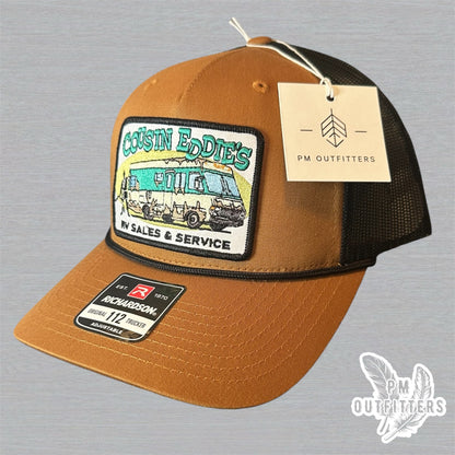 Cousin Eddie’s RV Rope Trucker Hat - Christmas Vacation Inspired Cap