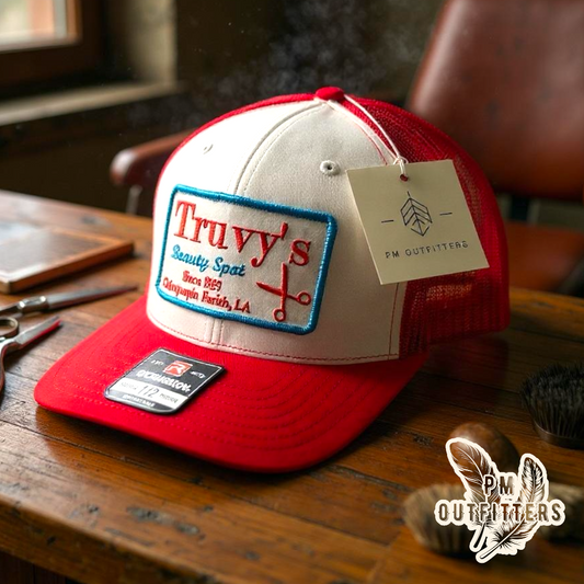 Truvy’s Beauty Spot Steel Magnolias Retro Trucker Hat