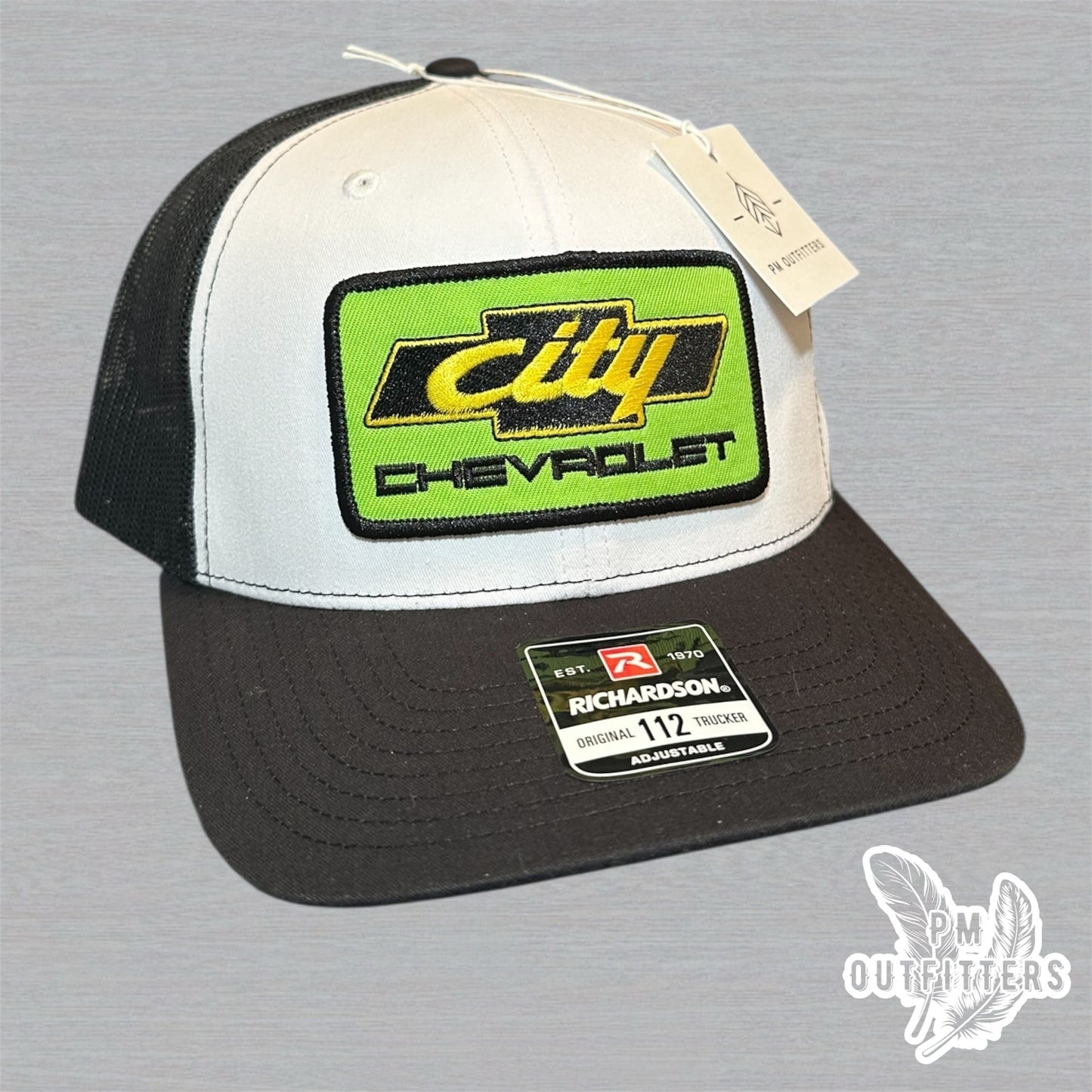 City Chevrolet Retro Trucker Days of Thunder Richardson 112 Snapback Hat