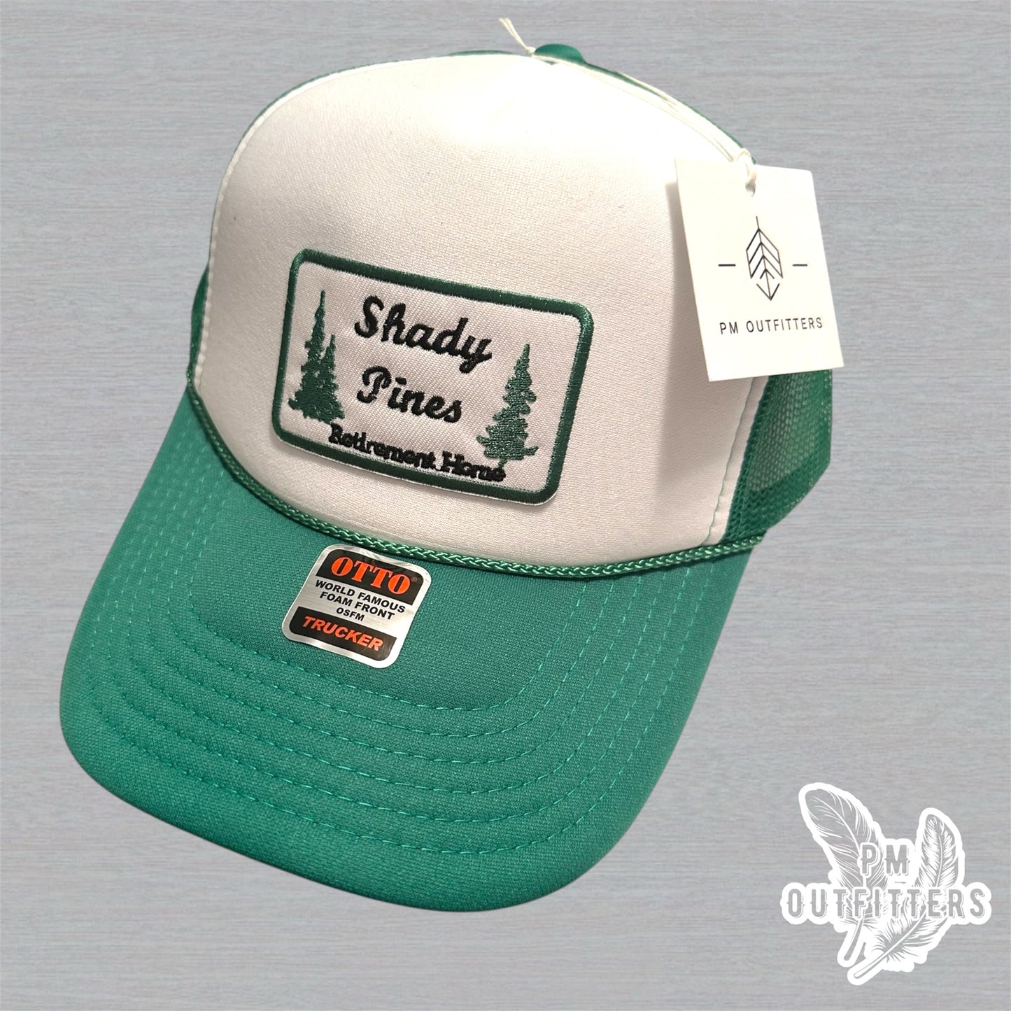 Vintage Golden Girls Shady Pines Foam Front Rope Trucker Hat