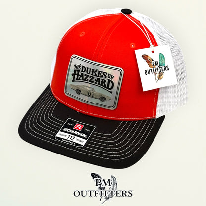 PM Outfitters hang tag Dukes of Hazzard trucker hat