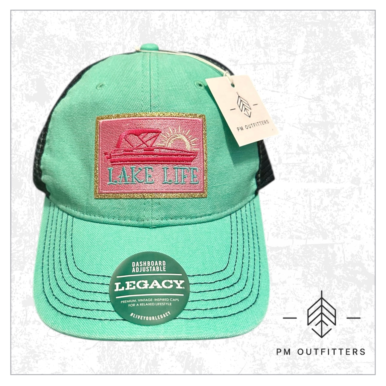 Lake Life Low-Profile Meshback Hat