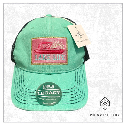 Lake Life Low-Profile Meshback Hat