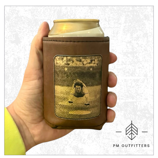 Charlie Hustle Leatherette Koozie