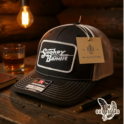 Smokey and The Bandit Logo Retro Patch Trucker Hat