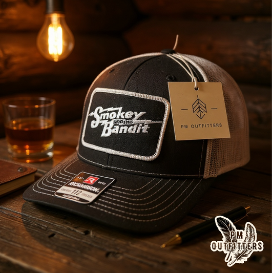Smokey and The Bandit Logo Retro Patch Trucker Hat