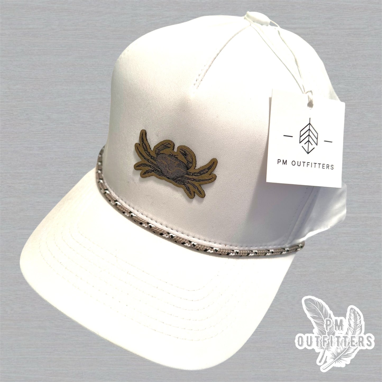 Vintage Crab Custom Design Performance Rope Trucker