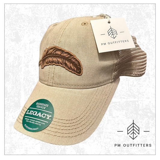 Signature Feather Cork Leatherette Trucker Series
