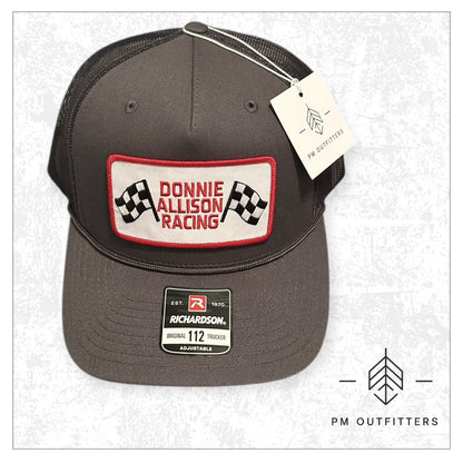 Donnie Allison Racing Retro NASCAR Patch Rope Trucker Hat
